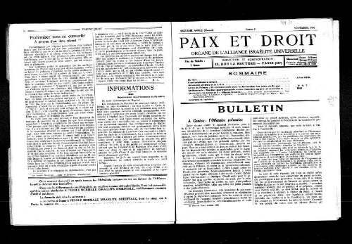 Paix et Droit.  (01/11/1936)